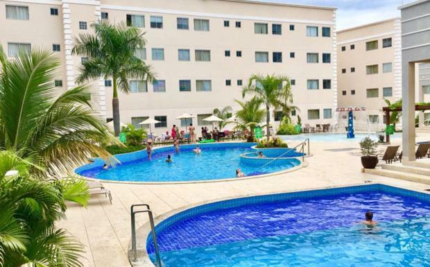 Encontro Das Aguas Caldas - Cortesia Ingressos Da Rede Wam Opcoes Water Park, Nautico E Clube Prive Caldas Novas Eksteriør billede